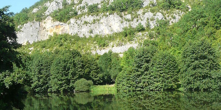 Falaise sur le Célé